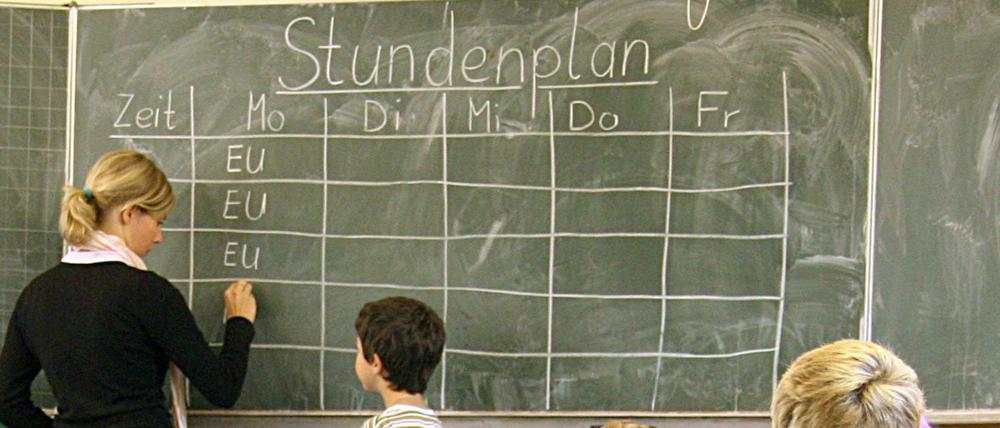 An vielen Schulen Berlins konnten nur deswegen alle Stunden besetzt werden, weil vermehrt Quereinsteiger eingesetzt wurden.