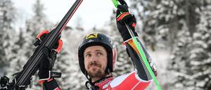 Dankt ab. Ski-Rennfahrer Marcel Hirscher wird seine Karriere beenden.