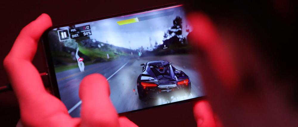 5G ermöglicht unter anderem komplexe online Spiele auf Smartphones in sehr hoher Auflösung.