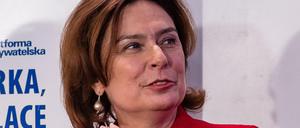 Malgorzata Kidawa-Blonska.