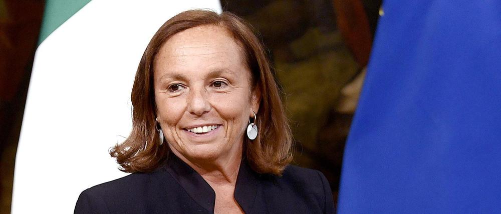 Luciana Lamorgese nimmt in Rom am ersten Treffen des neuen Kabinetts von Giuseppe Conte teil.