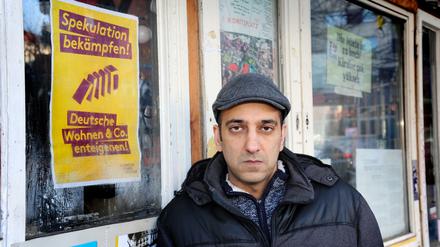 Rouzbeh Taheri will Konzerne mit mehr als 3000 Wohnungen "vergesellschaften". 