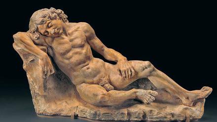 Erotischer Reiz. Die Terrakotta-Figur „Schlafender Jüngling“ von Andrea del Verrocchio. 