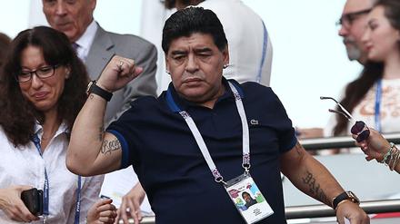 Greift wieder an. Diego Maradona übernimmt einen Fußballklub.