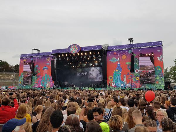 Nachmittags hatte das Festival mit Acts wie Tom Walker und Dendemann begonnen.