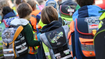 Grundschüler sind im Schnitt zufrieden - 80 Prozent gehen gern zur Schule. 