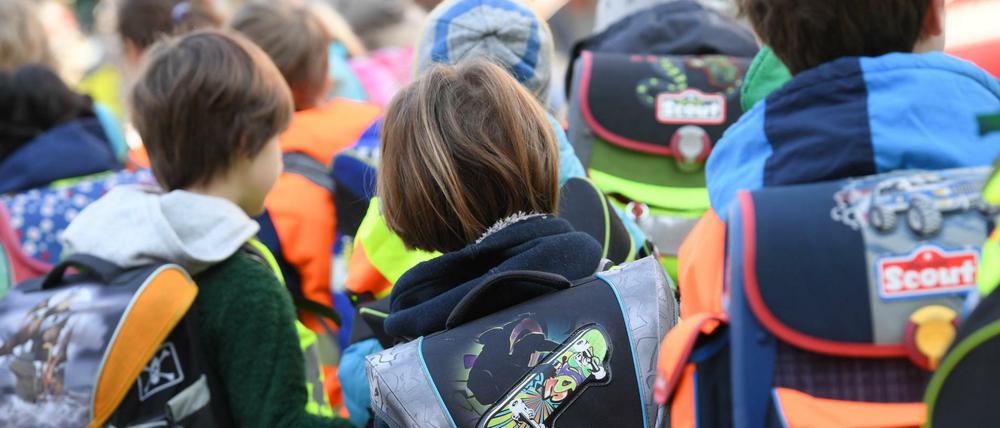 Grundschüler sind im Schnitt zufrieden - 80 Prozent gehen gern zur Schule. 