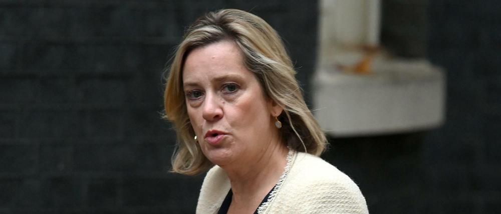 Die britische Arbeitsministerin Amber Rudd.