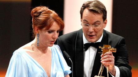 2011 erhielt Monica Lierhaus eine Goldene Kamera