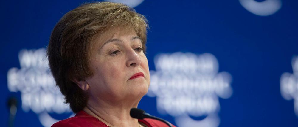 Doch noch nicht zu alt für den IWF: Kristalina Georgiewa. 