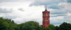 Gestörter Empfang: Im Vorfeld gab es bereits viel Kritik an dem Besuch im Roten Rathaus.