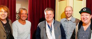 Die Prinzen: (v.l.) Tobias Kuenzel, Jens Sembdner, Sebastian Krumbiegel Wolfgang Lenk, Mathias Dietrich.