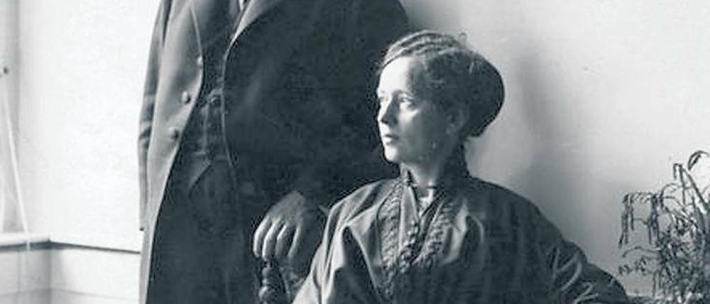 Berühmtes Paar. Louise Ebert und ihr Mann Friedrich Ebert. 