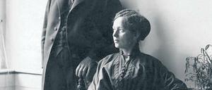 Berühmtes Paar. Louise Ebert und ihr Mann Friedrich Ebert. 
