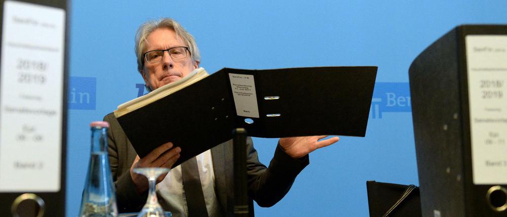 Berlins Finanzsenator Matthias Kollatz kennt bei Steuerbetrug kein Pardon.