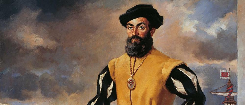 Dunkler Vollbart, kühner Blick. Porträts von Magellan vermittelten das Bild eines raubeinigen Hasardeurs.