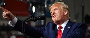 Hat jetzt als Börsenrisiko seinen eigenen Index: US-Präsident Donald Trump.