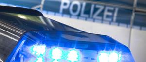 Blaulicht der Polizei.