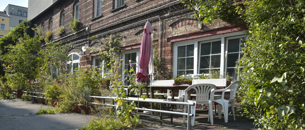 Hinterhof in der Koloniestraße 10 in Berlin-Wedding.