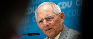 Wolfgang Schäuble (CDU), Bundestagspräsident