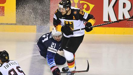 Berlin calling. Leon Draisaitl während der WM in der Slowakei.