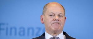 Nun ist er gefragt: Finanzminister Olaf Scholz legt einen Etat mit Risiken vor.