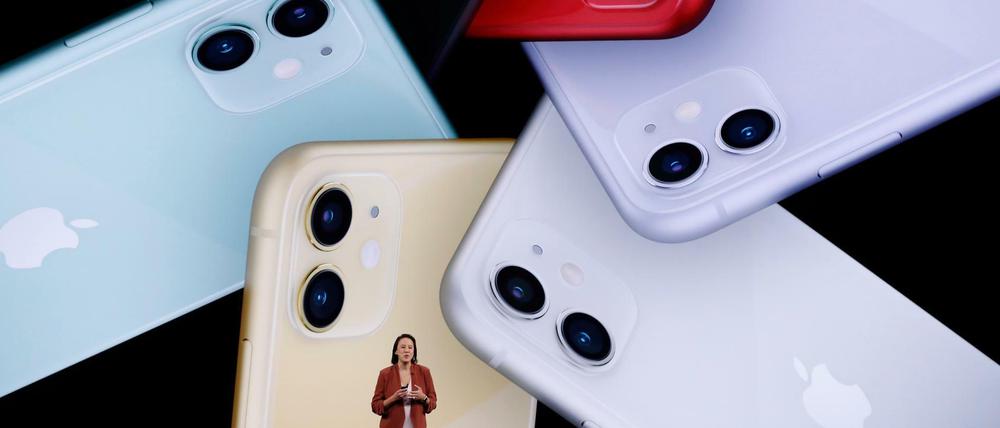 Kaiann Drance stellt das iPhone 11 vor.