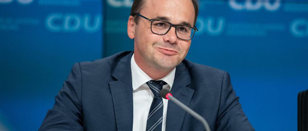 Jan Redmann ist Fraktionsvorsitzender der CDU im Landtag Brandenburg. 