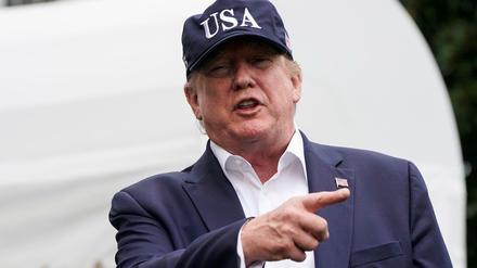 Hat ein Faible für spontane „historische“ Aktionen: US-Präsident Donald Trump.