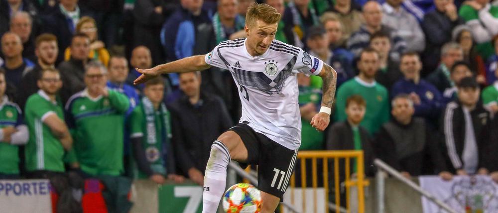 Marco Reus fand gegen Nordirland kaum ins Spiel. 