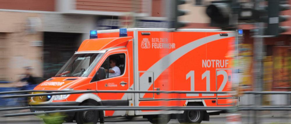Rettungswagen der Berliner Feuerwehr Rettungswagen der Berliner Feuerwehr