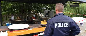 An einem Verzehrstand beim Freudenberger „Backesfest“ kam es zur Explosion.