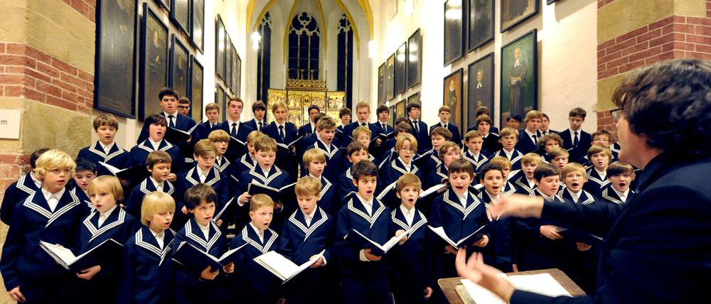 Der Leipziger Thomanerchor.