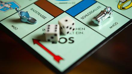 Das Spiel Monopoly. 