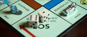 Das Spiel Monopoly. 