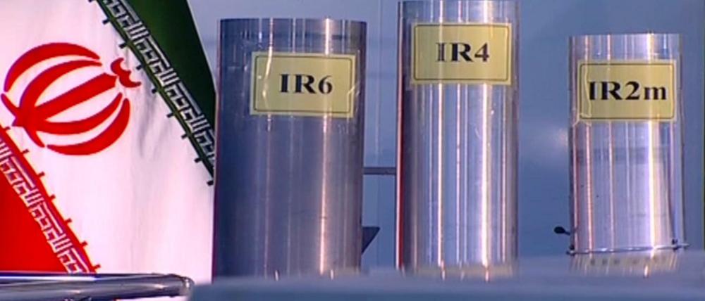 Das Standbild des TV-Senders IRIB zeigt Zentrifugen in der Atomanlage Natanz zur Anreicherung von Uran. 