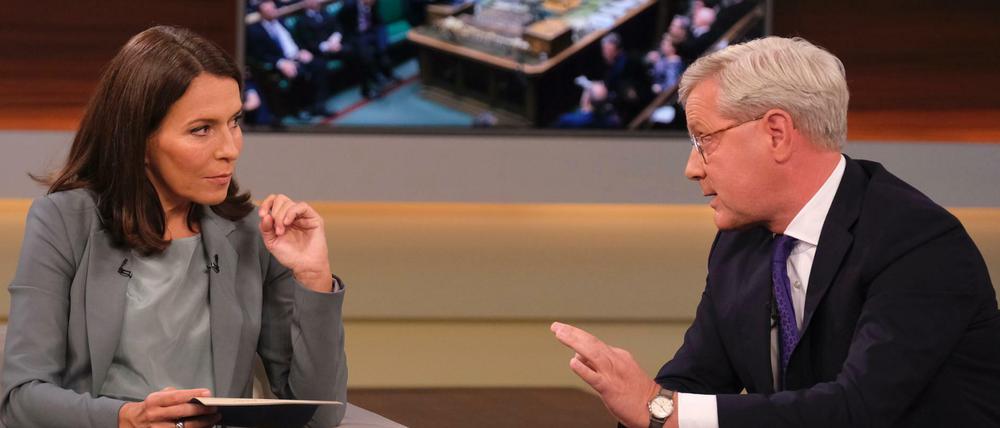 CDU-Außenpolitiker Norbert Röttgen kritisierte Boris Johnsons Vorgehen in der Talkshow Anne Will.