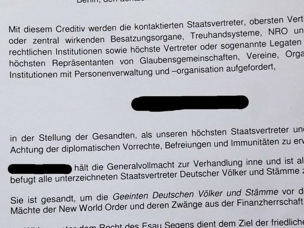 Hier wird die Chefin zu "höchsten Staatsvertreterin" erklärt.