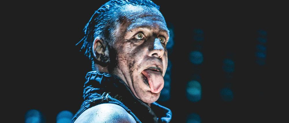 Rammstein-Sänger Till Lindemann beim Festival Gods Of Metal in Italien 2017.