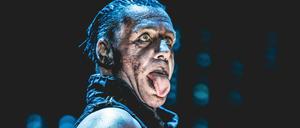 Rammstein-Sänger Till Lindemann beim Festival Gods Of Metal in Italien 2017.
