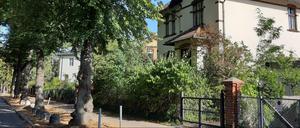 In diesem Haus in Lichterfelde hat das "Höchste Gericht" der Reichsbürger seinen Sitz.