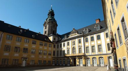 Das Schloss Heidecksburg in Rudolstadt gehört zur Stiftung Thüringer Schlösser und Gärten.