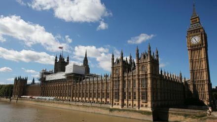 Das britische Parlamentsgebäude in London.