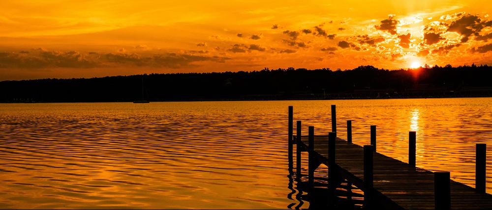 Nachdenken, in aller Ruhe - am besten mit Blick auf den Wannsee: Die American Academy liegt am Sandwerder, unweit des Schiffsanlegers.