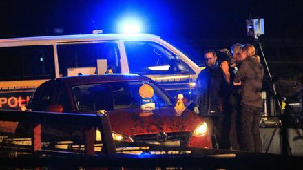 Bei einer Fahrzeugkontrolle durch die Polizei ist am Mittwoch ein Pole erschossen worden.