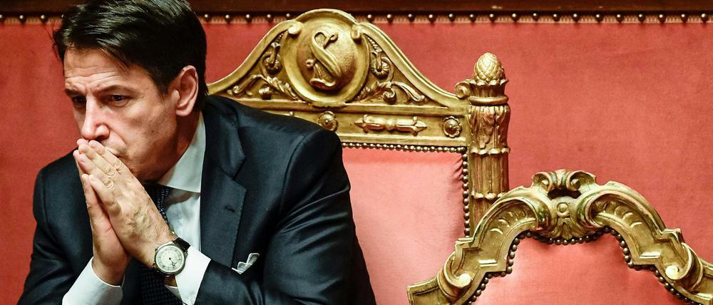 Giuseppe Conte ist der alte und neue Premier.