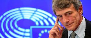 Kein Deal ohne Backstop: Der Präsident des EU-Parlaments, David Sassoli, kündigt am Donnerstag eine Resolution an.