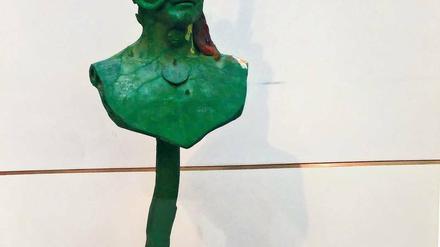 Alexander als Pflanze. Der Berliner Bildhauer Gerald Matzner (1943–2018) hat den Botaniker Humboldt auf originelle Weise verewigt. 