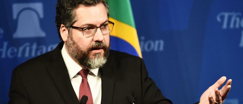 Brasiliens Außenminister Ernesto Araújo