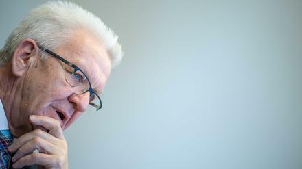 Winfried Kretschmann (Bündnis 90/Die Grünen), Ministerpräsident von Baden-Württemberg.